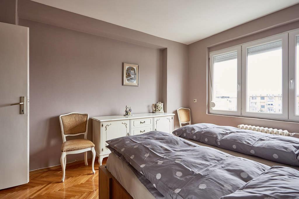 Spacious Modern Apartment In Peaceful Neighborhood Σκόπια Εξωτερικό φωτογραφία